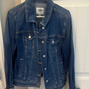 Old Navy Dark Blue Denim Jacket